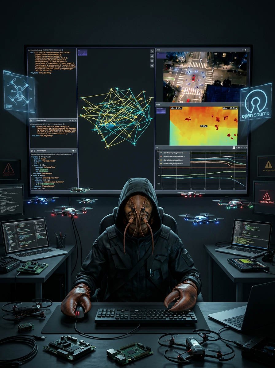 Un nuevo software open-source permite que tu agente de IA controle un dron