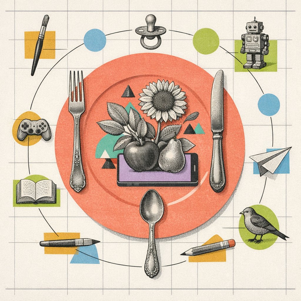 ¿Qué comió tu hijo hoy en la pantalla?