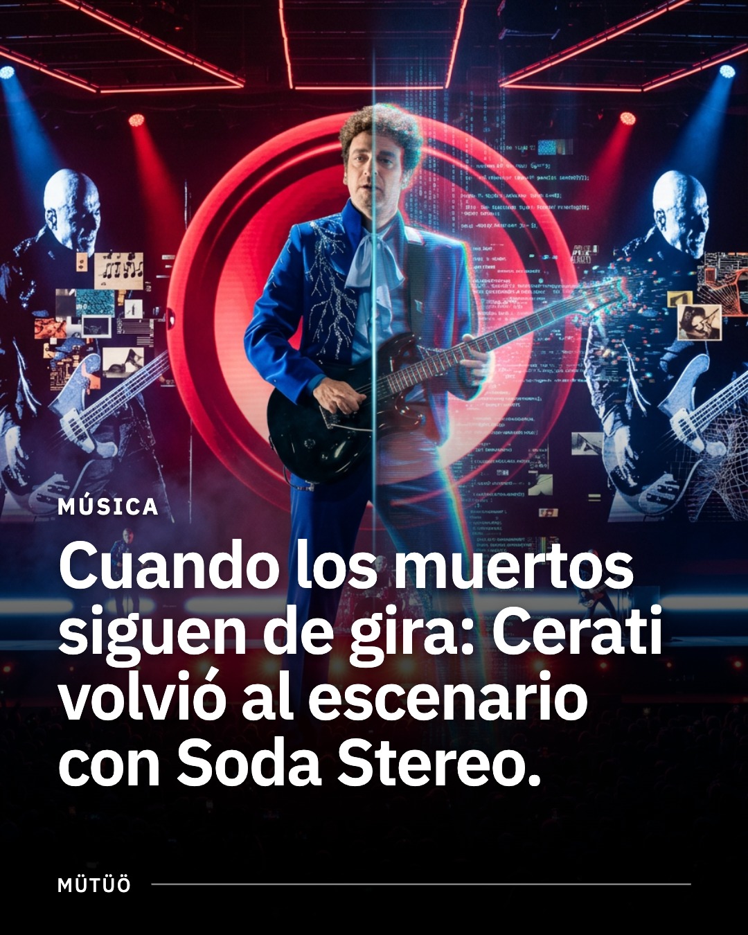 ECOS: Cerati volvió a tocar en vivo con Soda Stereo.