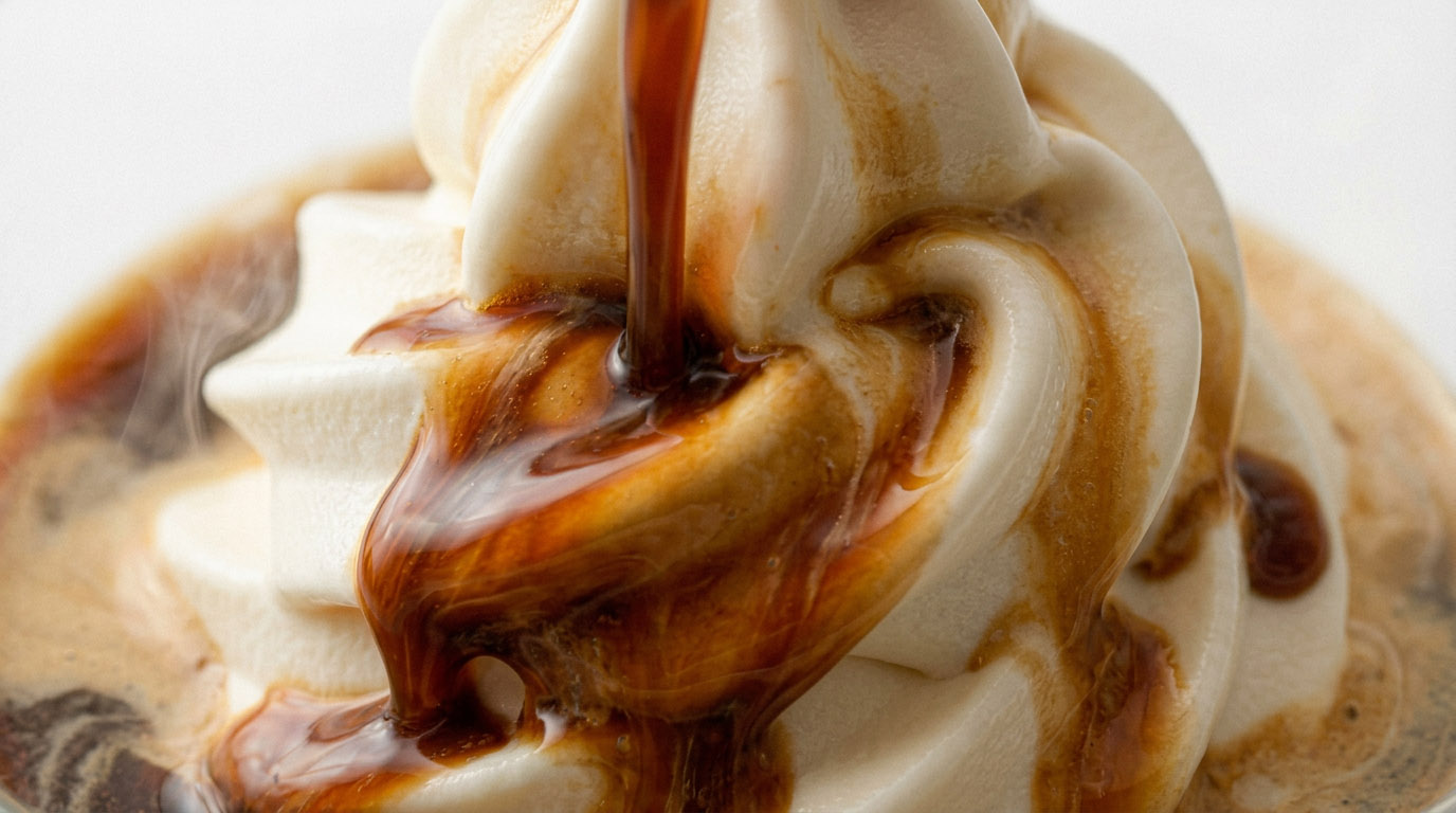 Affogato McDonald's - detalle de producto generado con IA