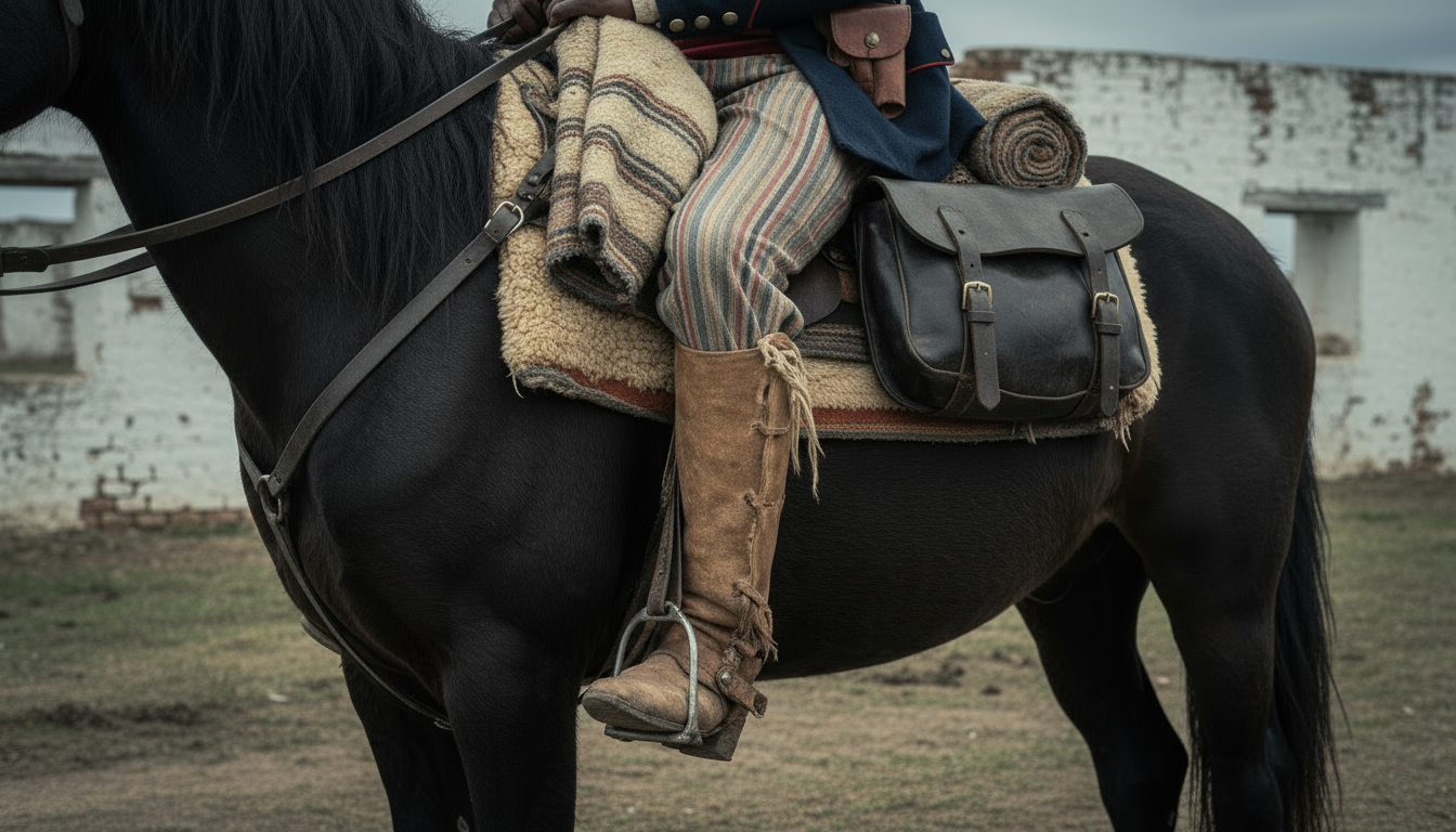 Jinete a caballo - Bicentenario
